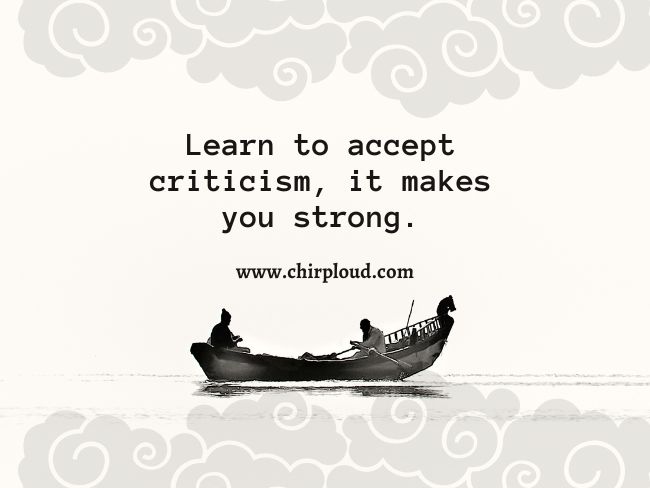 quotes on criticism