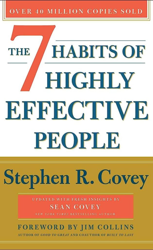 The Seven Habits of Highly Effective People self help book for student